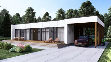 Проект Проект GD-11: 173,8 м², 1-этажный, газобетонный