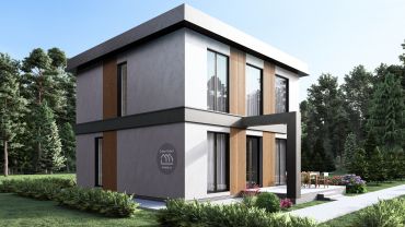 Проект Проект 2GD-12: 128,7 м², 2-этажный, газобетонный