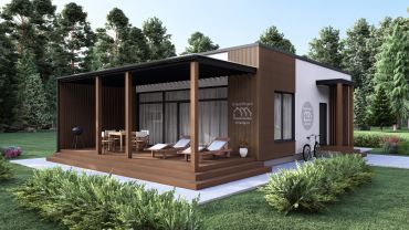 Проект Проект GD-14: 88,97 м², 1-этажный, газобетонный