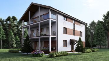 Проект Проект 3GD-1: 476,2 м², 3-этажный, газобетонный